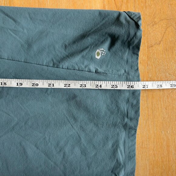 Mountain Hardwear Pullover Womens XL Blue Half Zip Stretch Outdoor Hiking Jacket - Picture 10 of 10